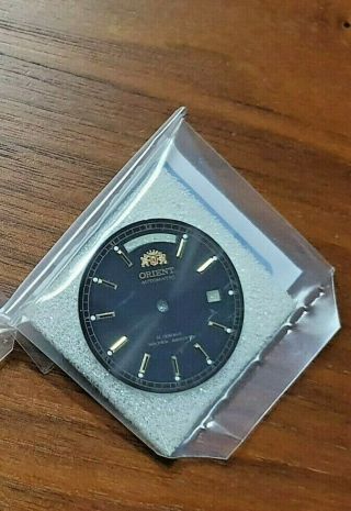 Nib Very Rare Orient President Day Date Watch Dial In Black Limited Time Offer