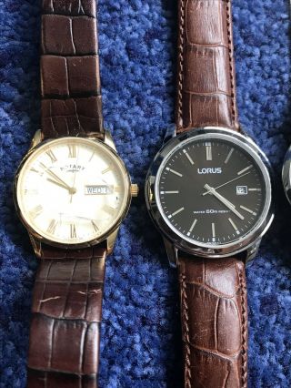 Joblot of 7 Watches And Repairs Inc 5 Rotary Lorus & Accurist 3