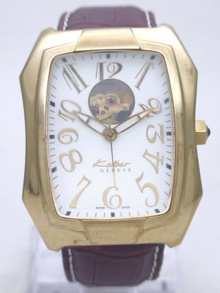 Auth Kolber Geneve Ref.  K9751 Gold Plated 25j Automatic 40mm Men 