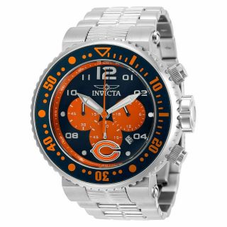 Invicta 30260 Grand Pro Diver Nfl Authorized Chicago Bears Chronograph