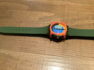 Swatch Flumotions GN102 1989 Gent 34mm ‘Guard Too Fun’ 2