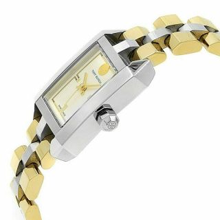 Tory Burch Authentic Dalloway,  2 Tone Stainless Ladies Watch Tbw1102 Nib/wtag