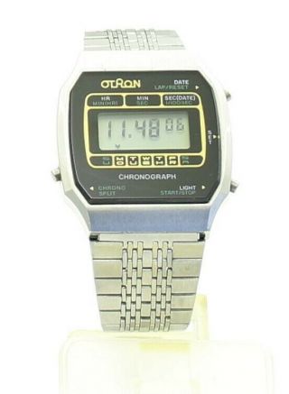 Rare Vintage Otron Quartz Digital Watch 1970 