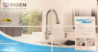 Moen 87014ewsrs Essie Touchless Single - Handle Pull - Down Sprayer Faucet