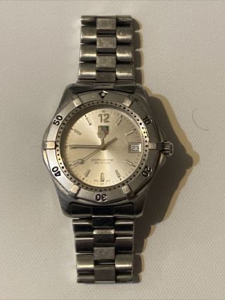 Tag Heuer 2000 Series Wk1312 - 0 Date Silver Dial Quartz Ladies Watch_564190