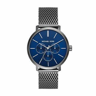Michael Kors Unisex Adult Analogue Quartz Watch With Stainless Steel Strap