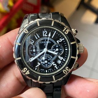 Chanel J12 Paris Quartz Watch Etanohe 200m Z.  G 58096 Swiss Made