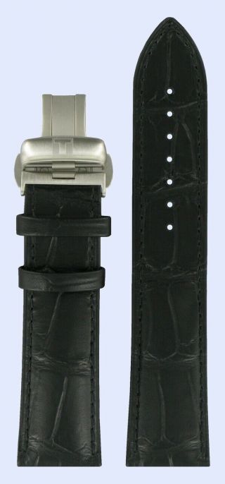 Tissot T - Complication 22mm Black Watch Band Strap T600031625