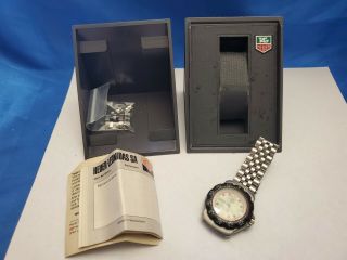 Tag Heuer Formula 1 Professional 200 Meter Stainless Steel Watch Running