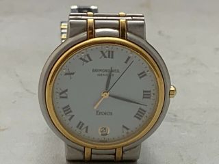 Raymond Weil Geneve Eroica Watch Two Tone 18k And Stainless 32mm 5526 Wow