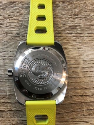 Zodiac Sea Dragon Swiss Quartz Watch with Green Band 2