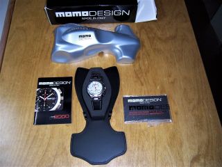 Momo Design " Speed Md  Md - 022 " Chronograph Watch For Racing Sports Car Drives