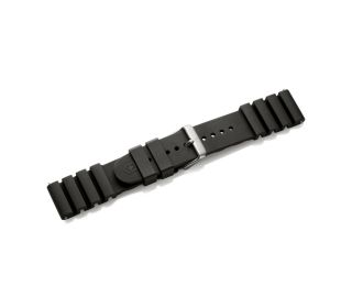 Victorinox Swiss Army Inox Black Rubber Strap 005327
