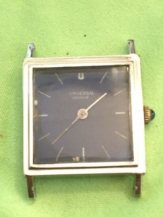 Mens Vintage Universal Geneve Swiss Made Wind Up 17 Jewel Watch Serviced