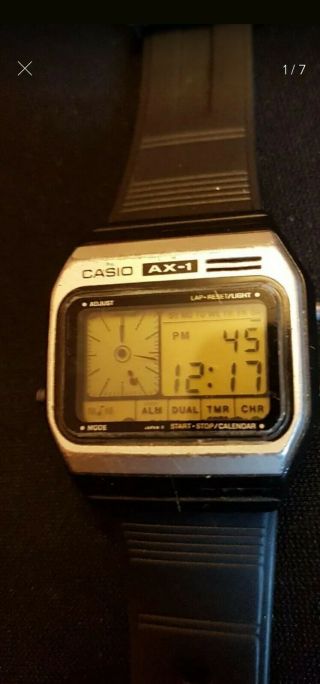 Casio Melody Watch Ax - 1 (casio King) 1983