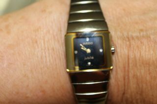 Womens Wristwatch Rado Jubilee Titanium Diastar High Tech Ceramic 153.  0334.