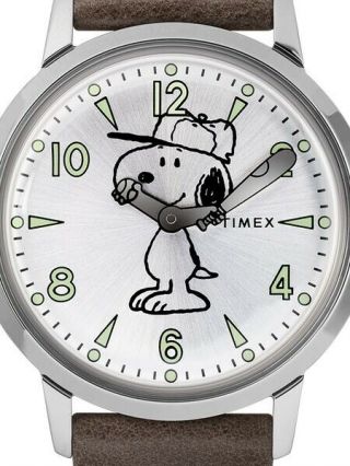 Timex Welton X Peanuts Snoopy Baseball Tw2r94900vq
