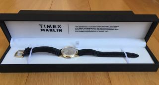 Timex Marlin Gold Reissue 34mm Hand Winding Mechanical Watch Vintage Hodinkee