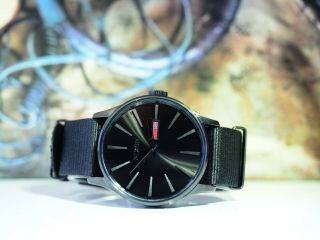 Nixon Sentry Watch in All Black Without Tags 2