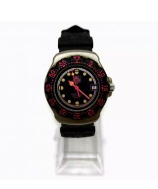 Tag Heuer Watch Formula 1 377.  513 Swiss Made X Mens Black Quartz Dial 1400553