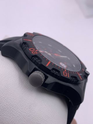 Luminox Series 8800 Black Red Swiss Watch 3