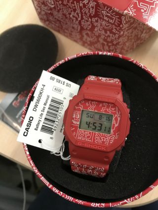 Casio G Shock X Keith Haring Dw - 5600keith - 4 Collaboration Dw - 5600keith19 - 4