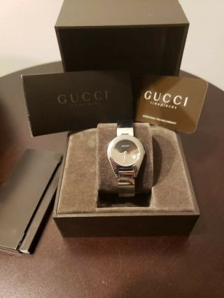 Gucci 6700l Stainless Steel Quartz Watch - 26mm - Belt Watch