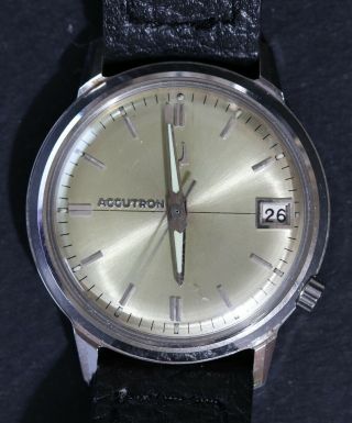 1967 Bulova Accutron 218 Wristwatch - Running And Keeping Time