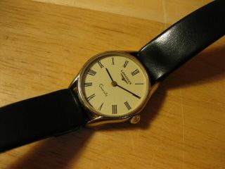 Longines 9ct Solid Gold Swiss Made Quartz Ladies Watch
