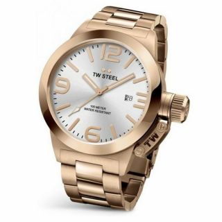 Tw Steel Cb161 Canteen Herrenuhr Farbe Rotgold