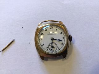 Vintage Ladies 9ct Gold Cased Tissot Mechanical Hand Wind Wristwatch