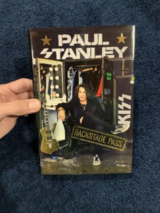 Paul Stanley Signed Autographed,  Backstage Pass,  Book Kiss Band Psa Dna