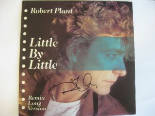 Robert Plant - Autographed1985 Record - 12 " Ep Hand Signed - Led Zeppelin Legend