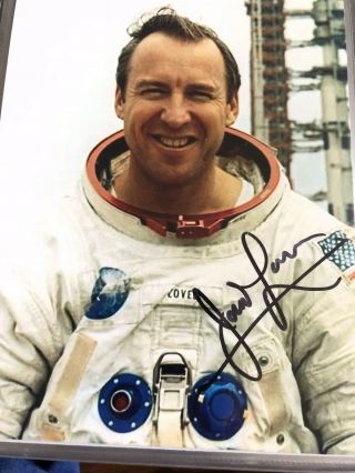 James Lovell Signed 4x6 Photograph Nasa Gemini & Apollo Astronaut