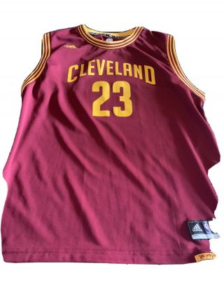 Lebron James Cleveland Cavs Jersey By Adidas Xl Youth