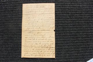 Signed - Duncan Mc Arthur,  11th Ohio Governor - War Of 1812,  Chillicothe,  Ohio