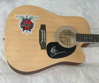 Richie Sambora Jon Bon Jovi Autographed Signed Unique Custom Graphics Guitar
