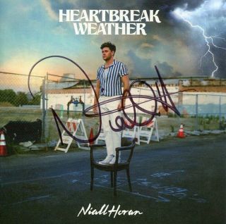 Niall Horan One Direction Heartbreak Weather Signed Autograph Photo Cd Cover