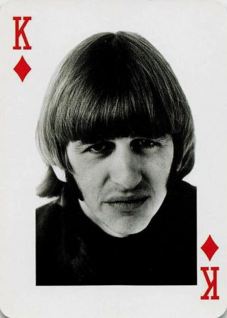 The Beatles Ringo Starr Single Swap Playing Card - 1 Card
