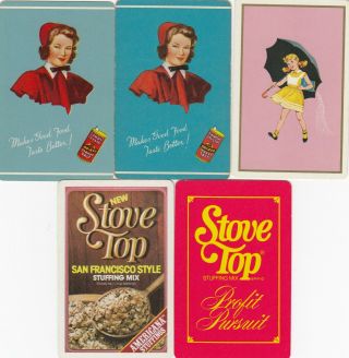 Ads - Food - 5 - Single Vintage Swap Playing Cards