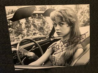 Brigitte Bardot Signed 8x10 Photo Autographed French Actress Model