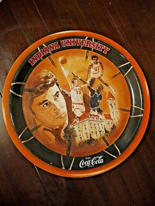 Indiana University Ncaa Basketball 1976 Championship Commemorative Tray/plate