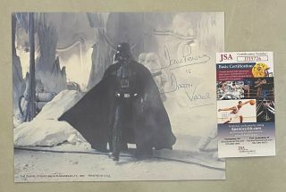 David Prowse " Darth Vader " Signed 8x10 Star Wars Photo Autographed Jsa