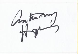Anthony Hopkins Signed Autograph - Silence Of The Lambs,  Howards End Etc.