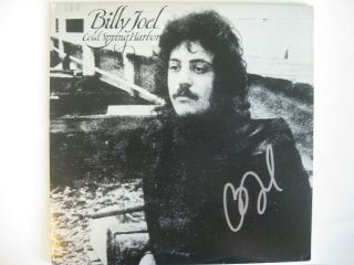 Billy Joel - Rare Autographed Record Album - His Very First Lp Hand Signed