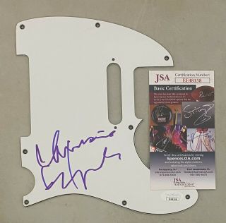 Chrissie Hynde Pretenders Signed Autograph Auto Tele Guitar Pickguard Jsa
