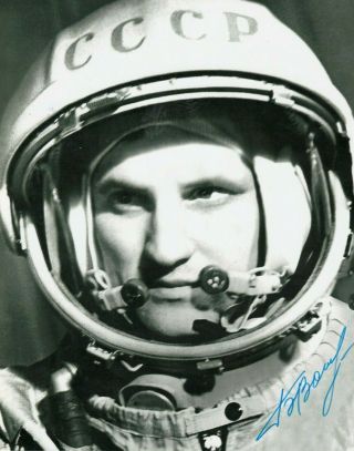 Boris Volynov Authentic Autographed Signed Soviet Cosmonaut 8x10 Photo W/coa