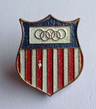 Usa Noc Olympics Badge Abzeichen Pin