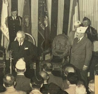 Signed Autograph Letter Harry Truman w Photo American Legion Ceremony BMB 2