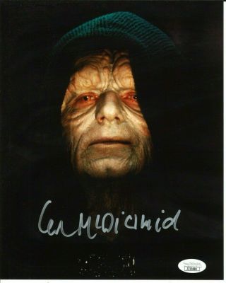 Ian Mcdiarmid - The Emperor - Star Wars - Autographed 8x10 - Jsa Authenticated